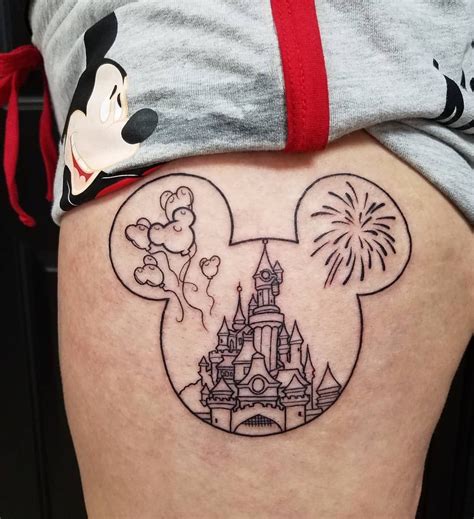 disney tattoo klein